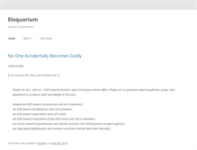 Tablet Screenshot of eloquorium.com